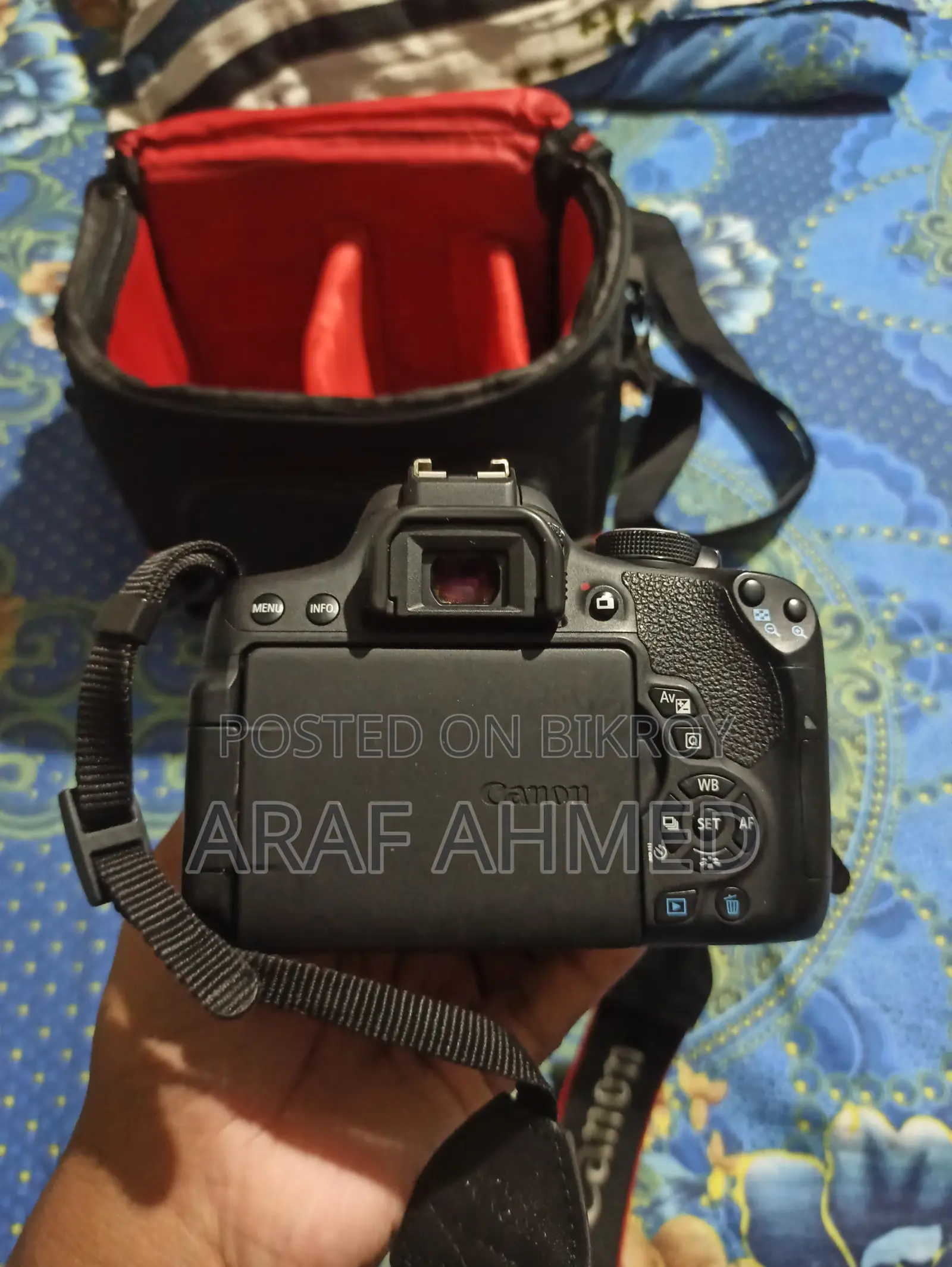 Canon 750d With Lens