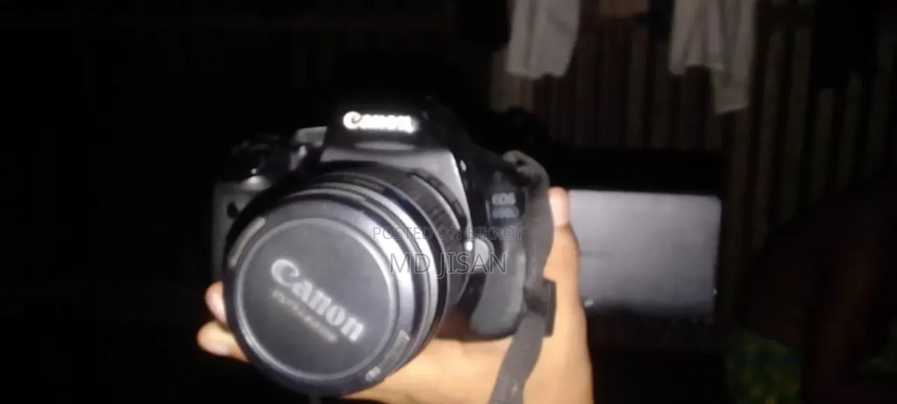 Canon 600d, 1 Battery, 1 Bag, 18-55 Kit Lens, 1 Year Used