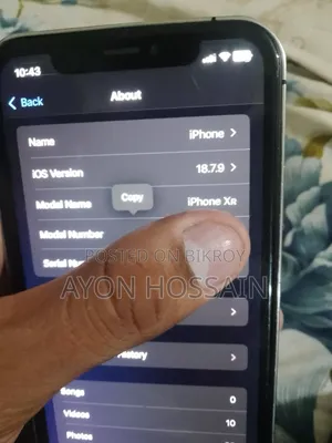 Apple iPhone XR 64 GB Black