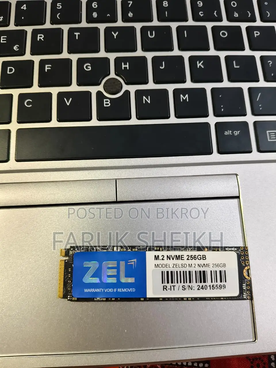 M.2 Nvme SSD 256 GB