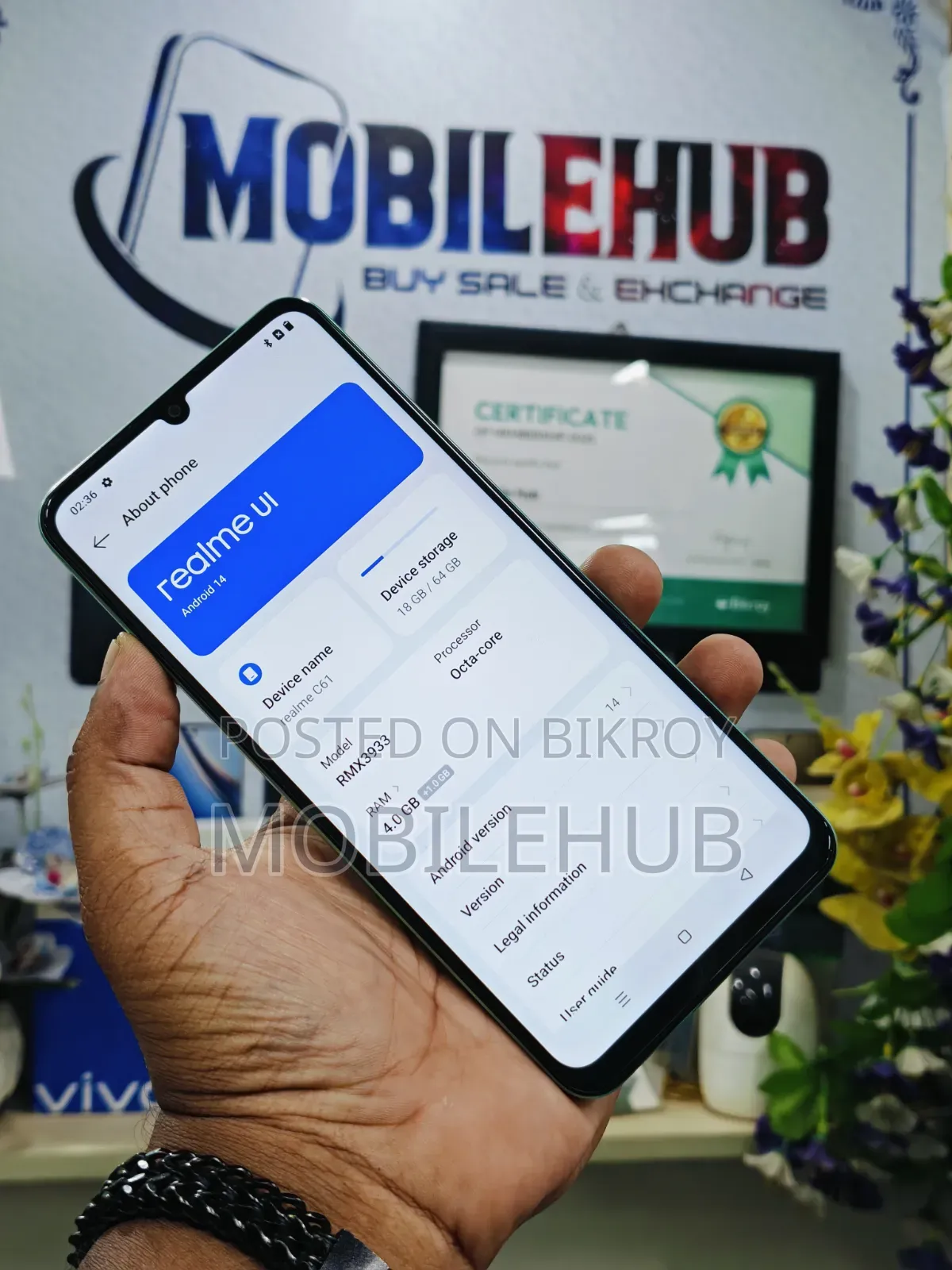 Realme C61 128 GB Blue