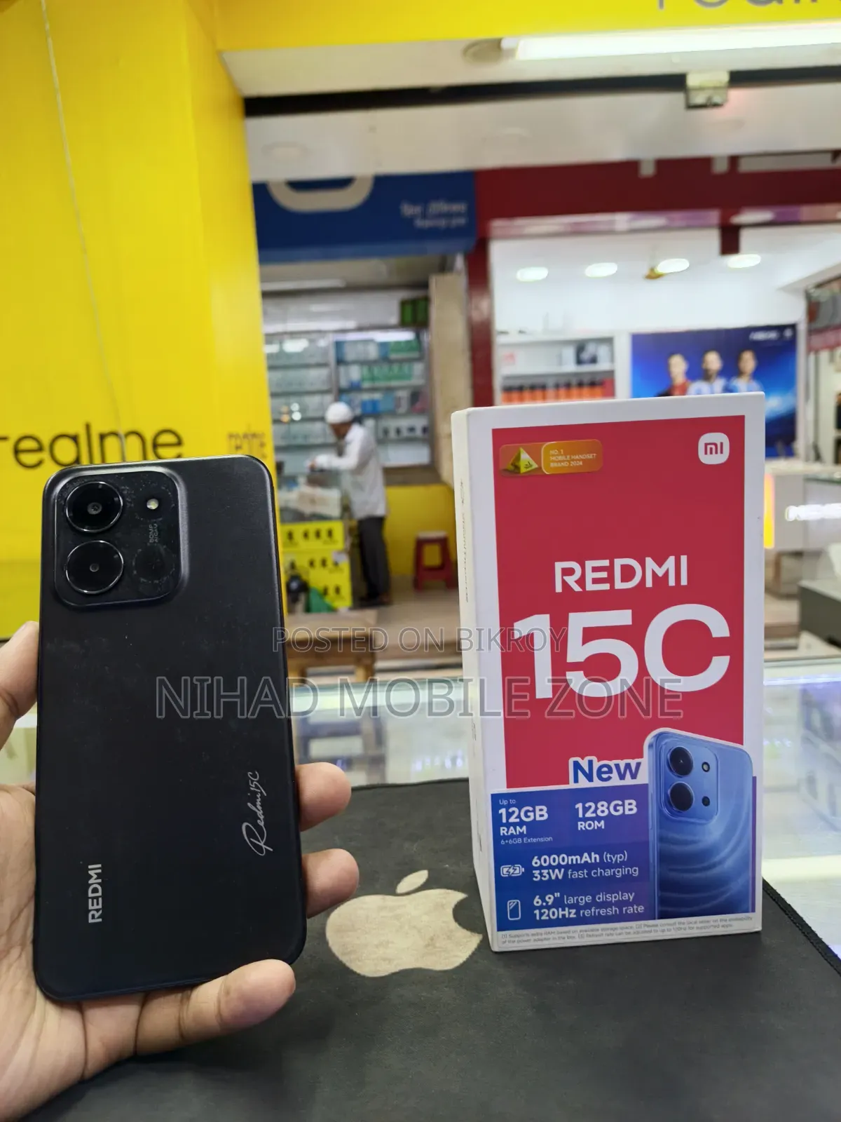 Xiaomi Redmi 15C 4G 128 GB Black