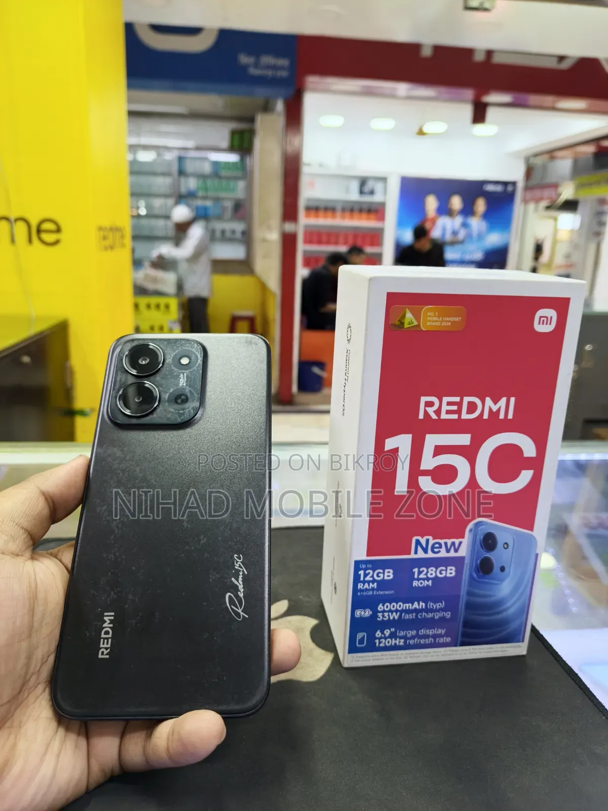 Xiaomi Redmi 15C 4G 128 GB Black