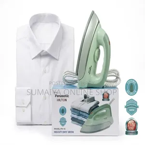 Panasonic Hilton Heavy Weight Dry Iron 1200w - Model Pdi-1x