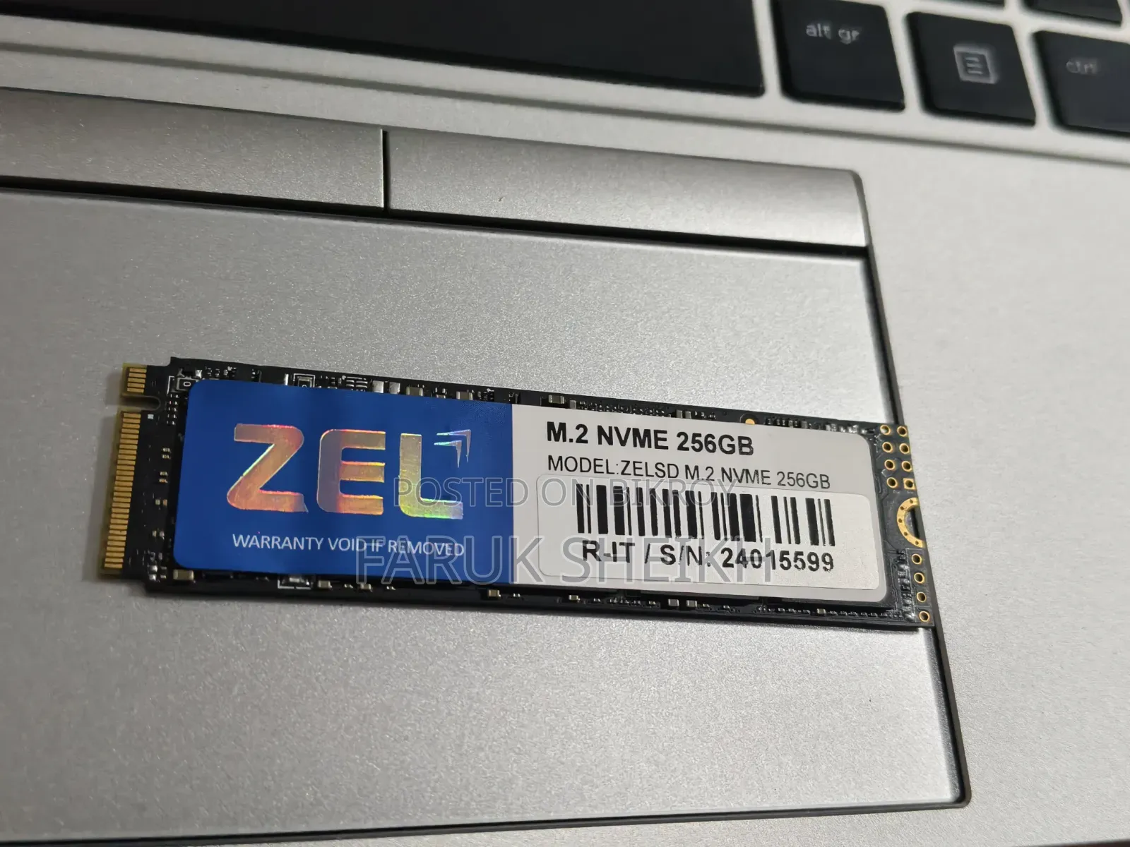 M.2 Nvme SSD 256 GB