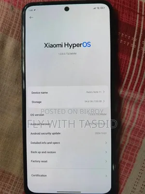 Xiaomi Redmi Note 11 128 GB Red