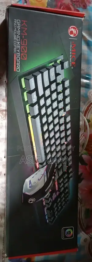 RGB Gaming Keyboard & Mouse Combo
