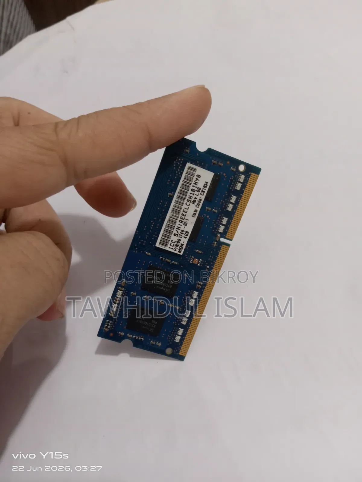 Sk Hynix Laptop Ram 4gb Ddr3l