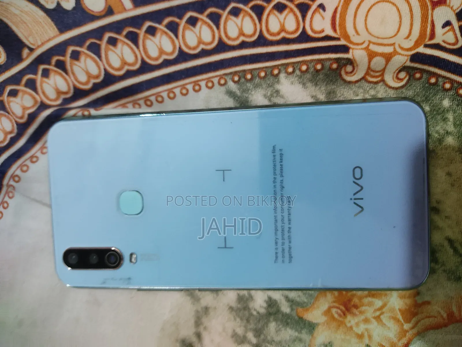 Vivo Y17 128 GB Blue