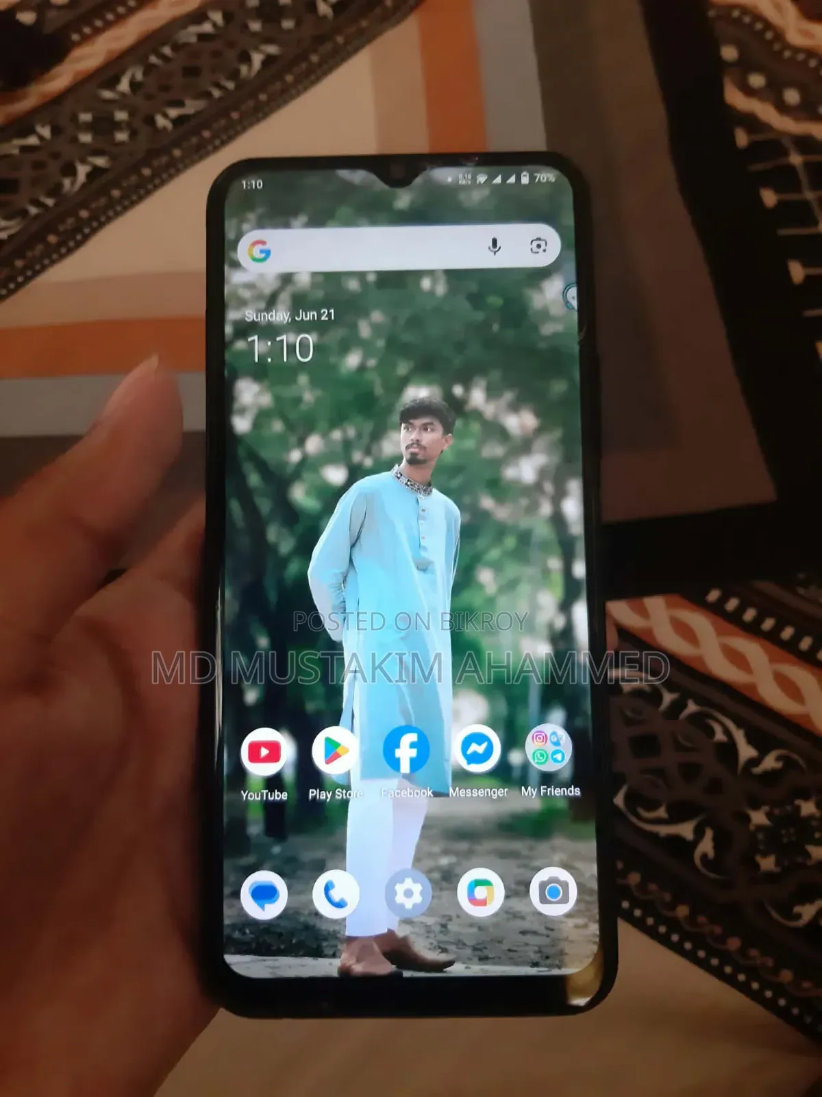 Vivo Y20 64 GB Blue