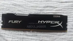 Hyperx Fury DDR4 4GB 2133MHz Desktop Gaming RAM - Good Condition