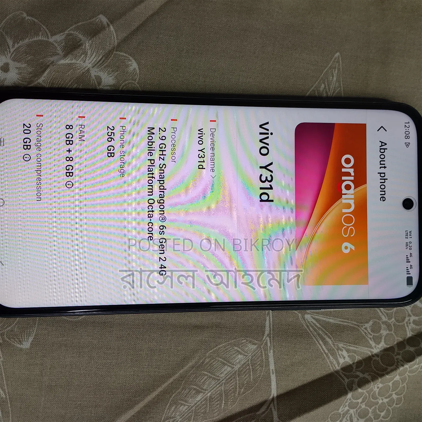 Vivo Y31d 256 GB Black