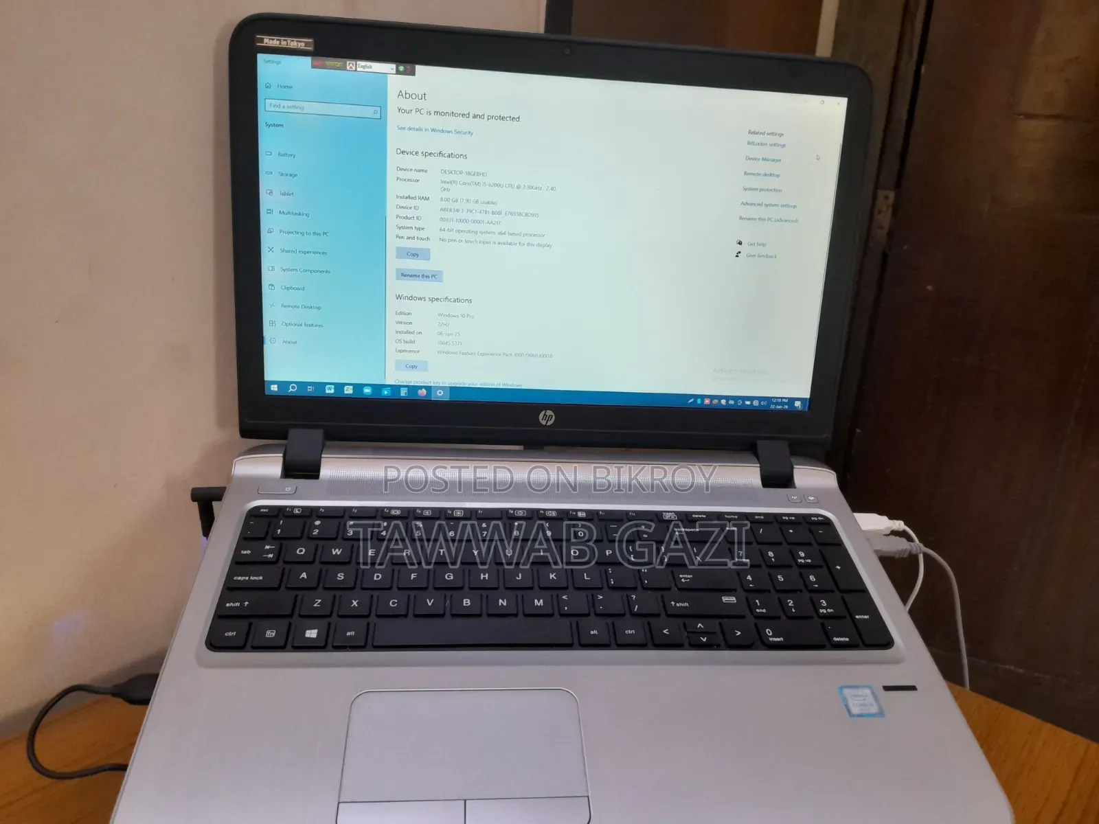 Laptop HP Compaq NX8220 8GB Intel Core I5 HDD 60GB