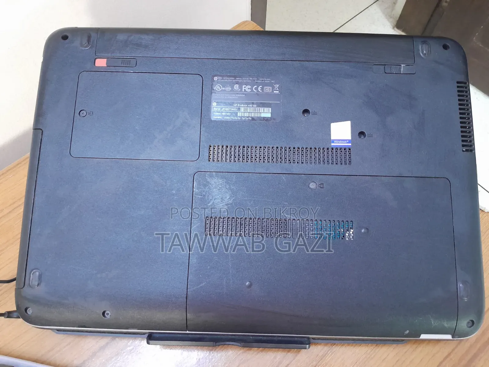 Laptop HP Compaq NX8220 8GB Intel Core I5 HDD 60GB