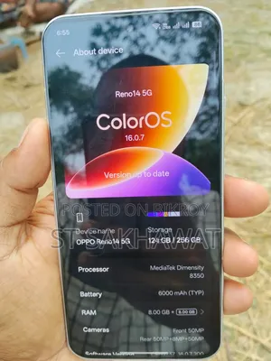 Oppo Reno14 Pro 5G 256 GB White