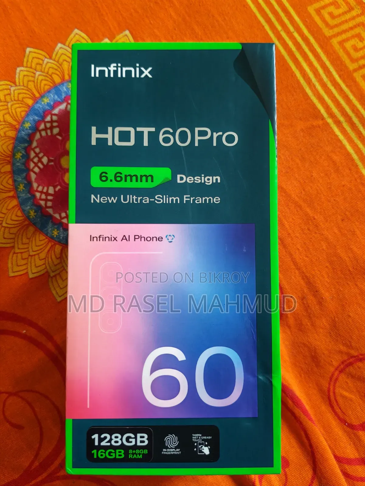 Infinix Hot 60 Pro 128 GB Gray