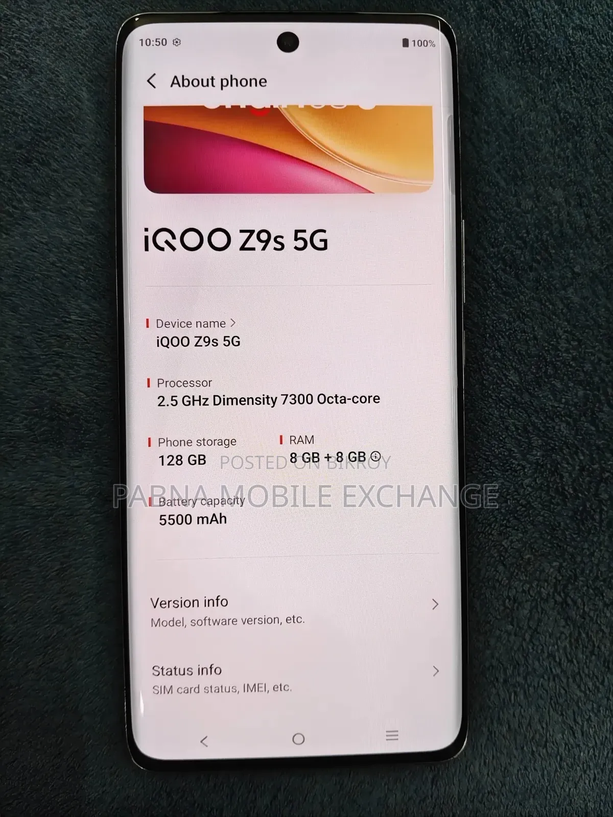 iQOO 128 GB Green