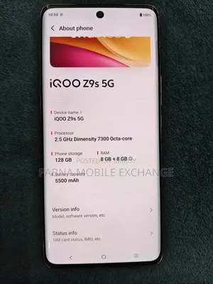 iQOO 128 GB Green