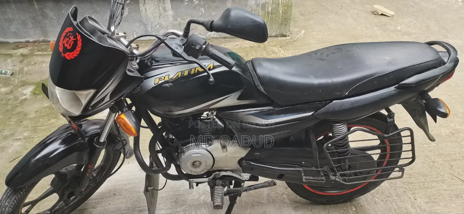 বাজাজ প্লাটিনা ইএস ২০২০ কালো