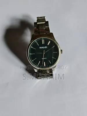 Halei Quartz Watch - Black Dial - Full Fresh -