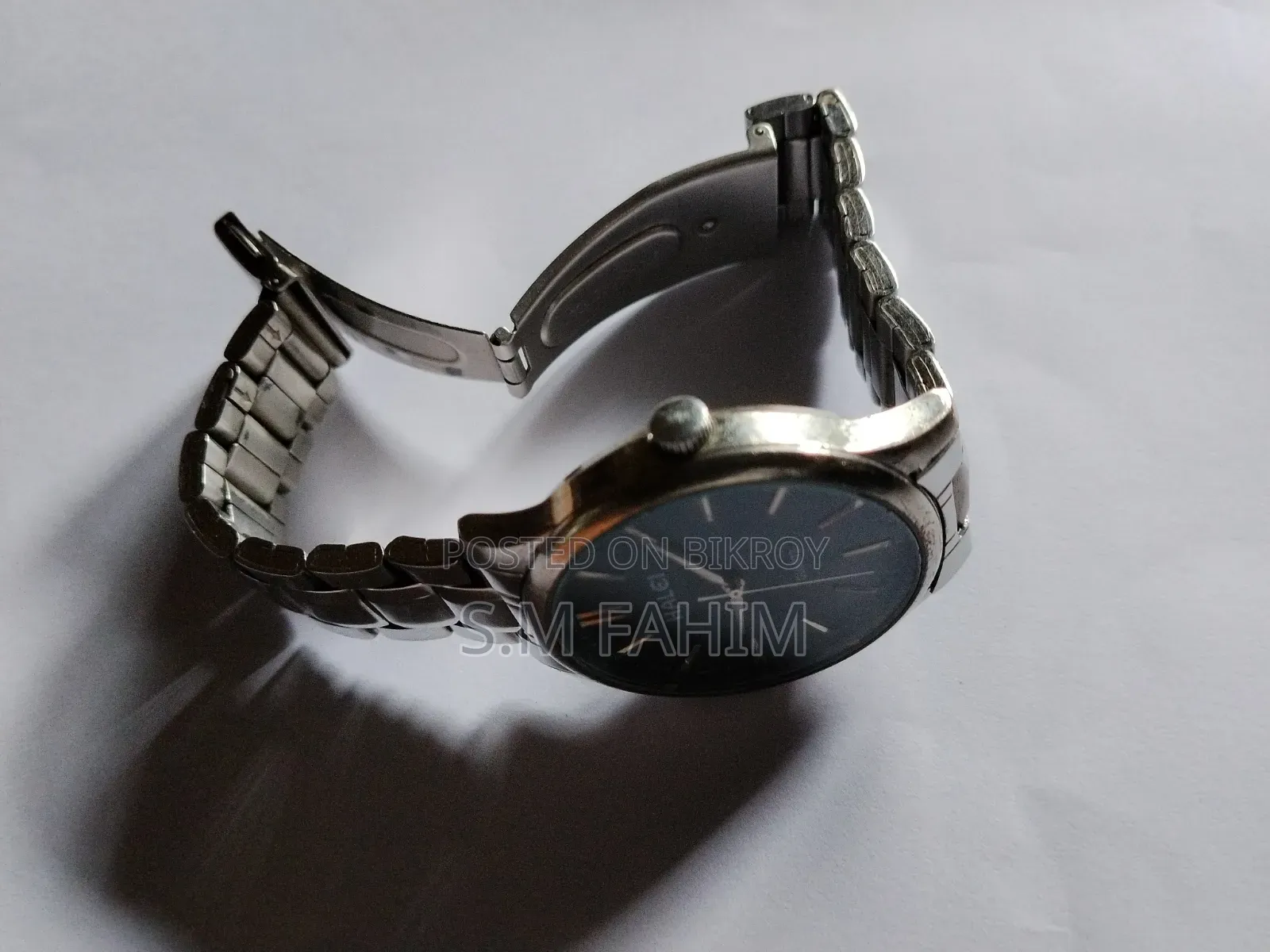 (Watch) Halei Quartz Watch - Black Dial - Full Fresh
