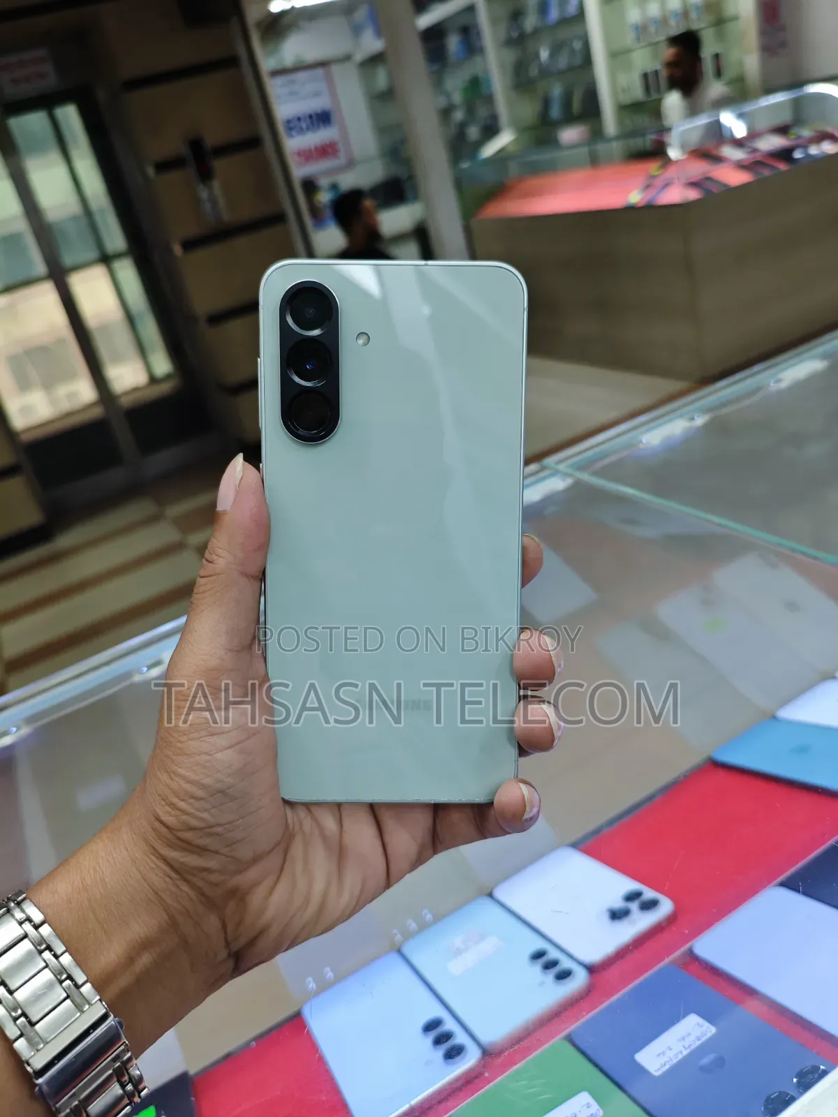 স্যামসাং গ্যালাক্সি এ৫৬ ২৫৬ জিবি সবুজ