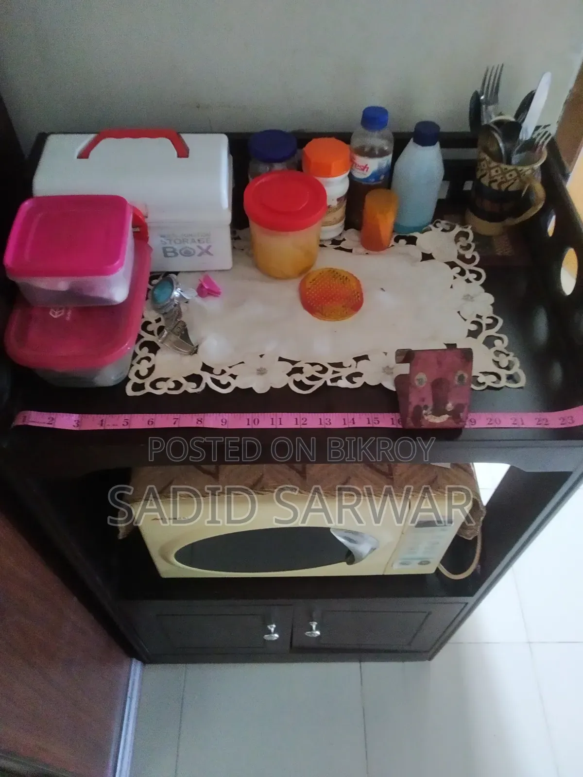 Microwave Cabinet/Kitchen Cabinet