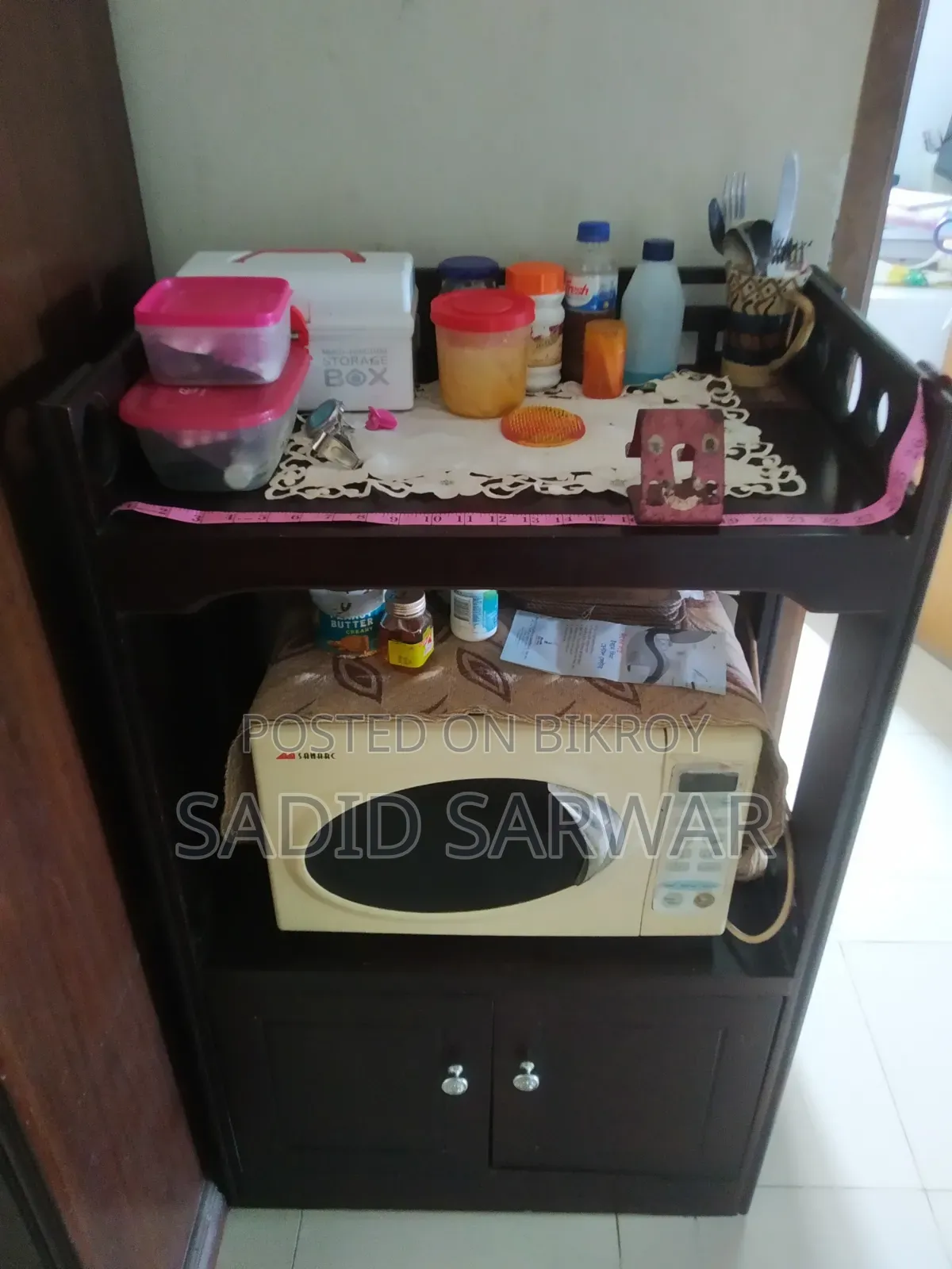 Microwave Cabinet/Kitchen Cabinet