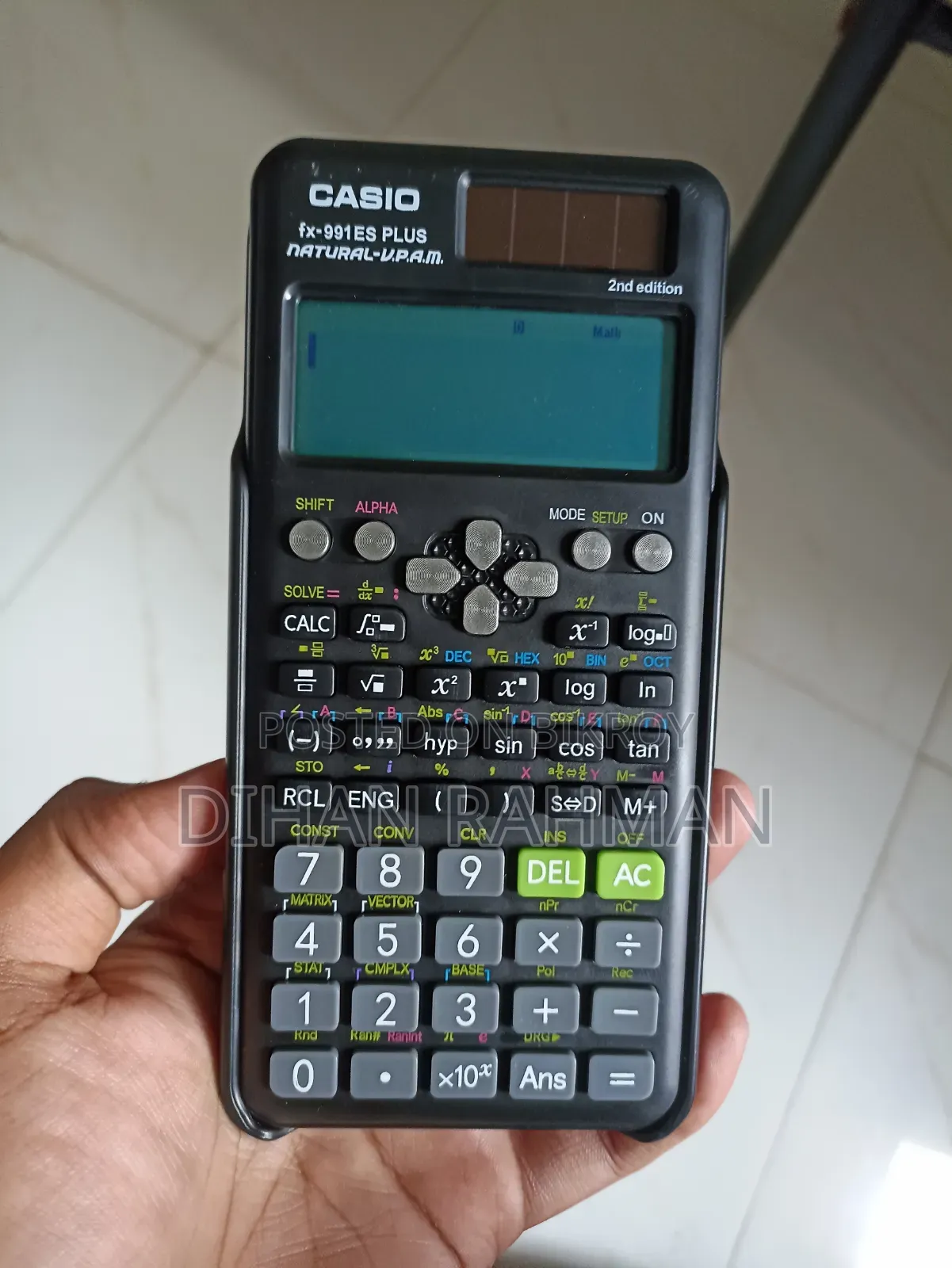 Casio Fx-991 Es Plus 2nd Edition