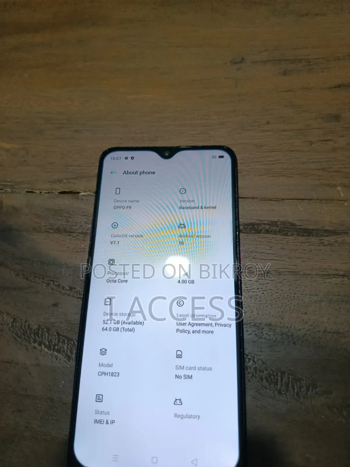 Oppo F9 64 GB Purple