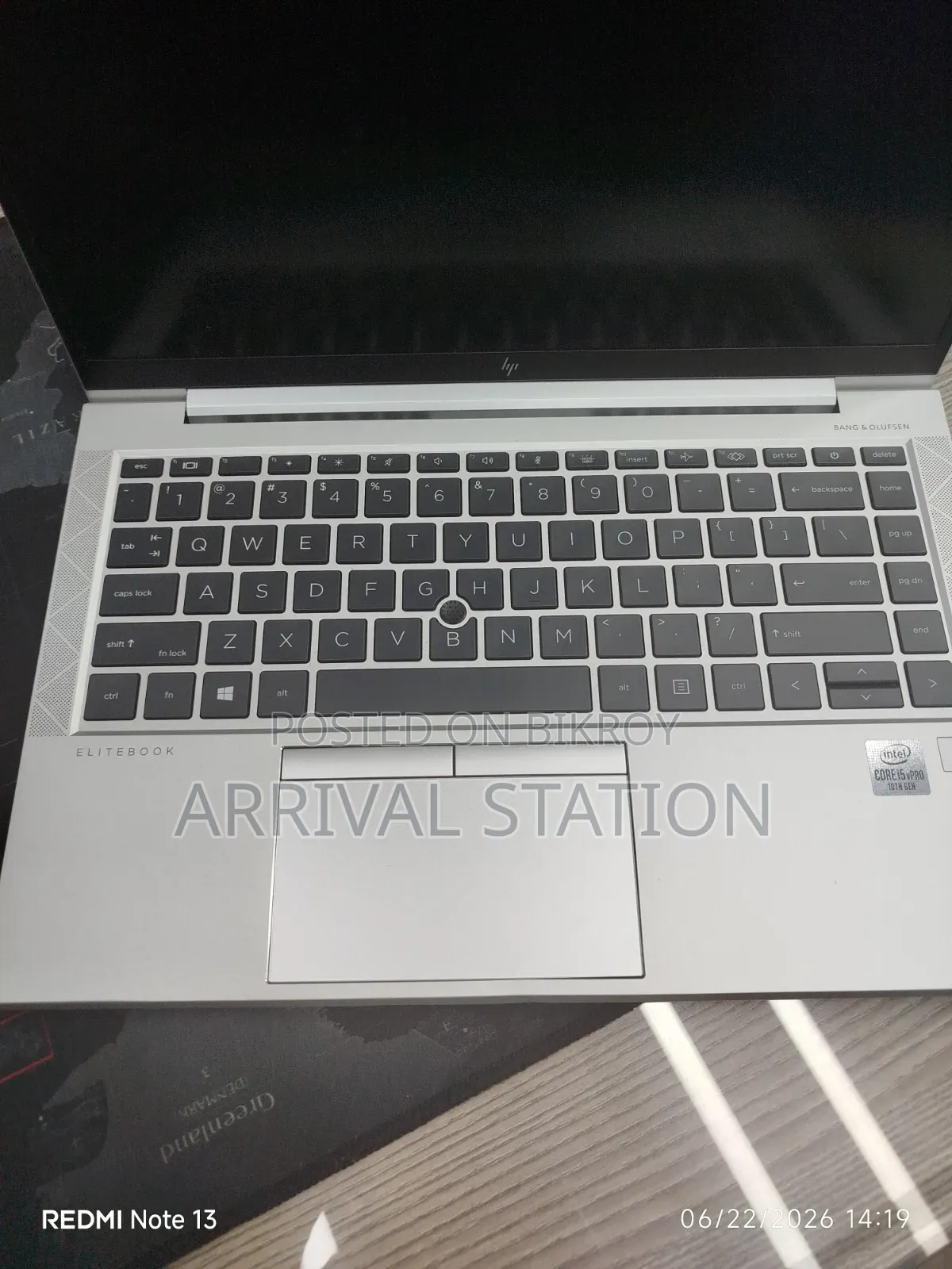Laptop HP EliteBook 840 G7 8GB Intel Core I5 SSD 256GB