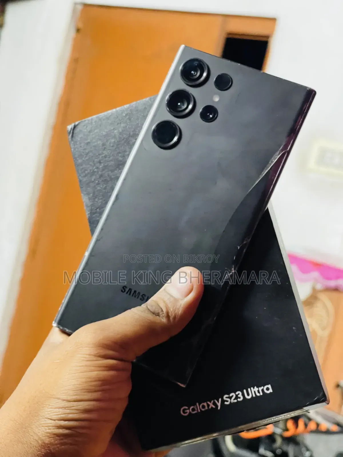 স্যামসাং গ্যালাক্সি এস২৩ আল্ট্রা ২৫৬ জিবি ব্ল্যাক