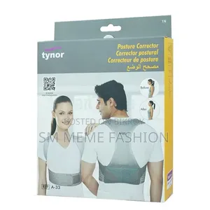 Tynor Posture Corrector A-33, For Women Men Adjustable Back Straightener