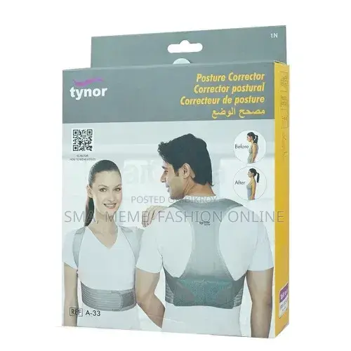 Tynor Posture Corrector A-33 , For Women Man I Adjustable Back Str