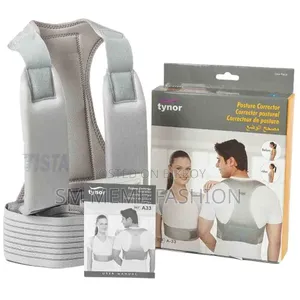 Tynor Posture Corrector A-33, For Women Men Adjustable Back Straightener