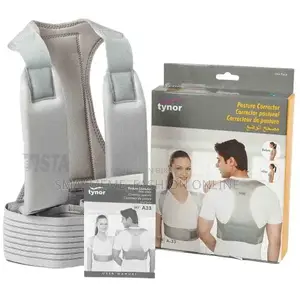 Tynor Posture Corrector A-33 , For Women Man I Adjustable Back Str