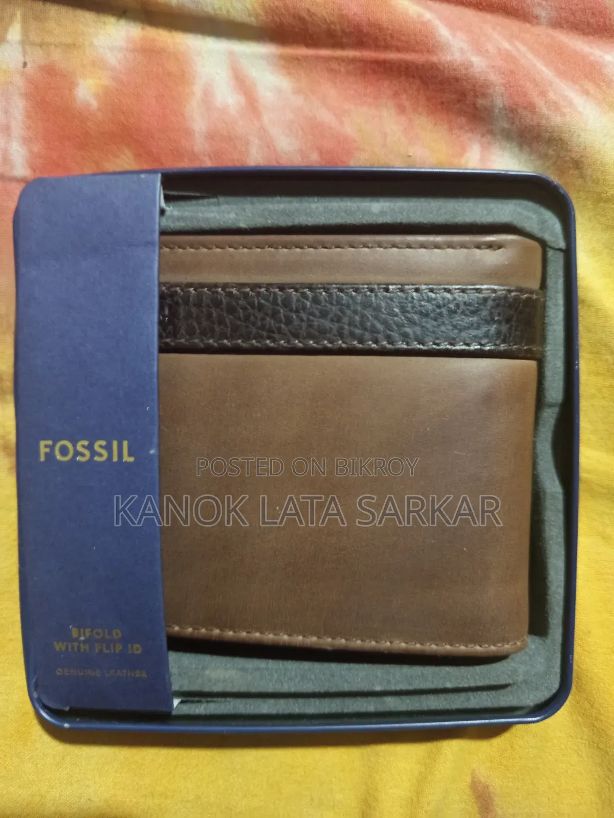 Fossil Wallet From Abroad