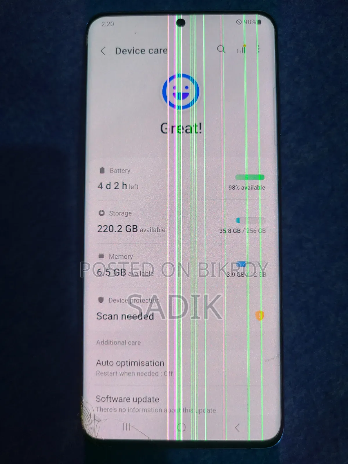 Samsung Galaxy S20+ 5G 256 GB Black