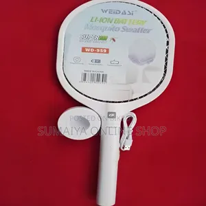 Wedasi (Wd-959) Rechargeable Dual Use Electric Mosquito Racket Stand