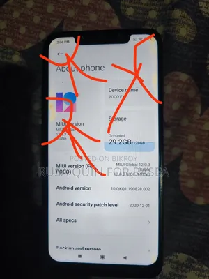 Xiaomi Pocophone F1 128 GB Black