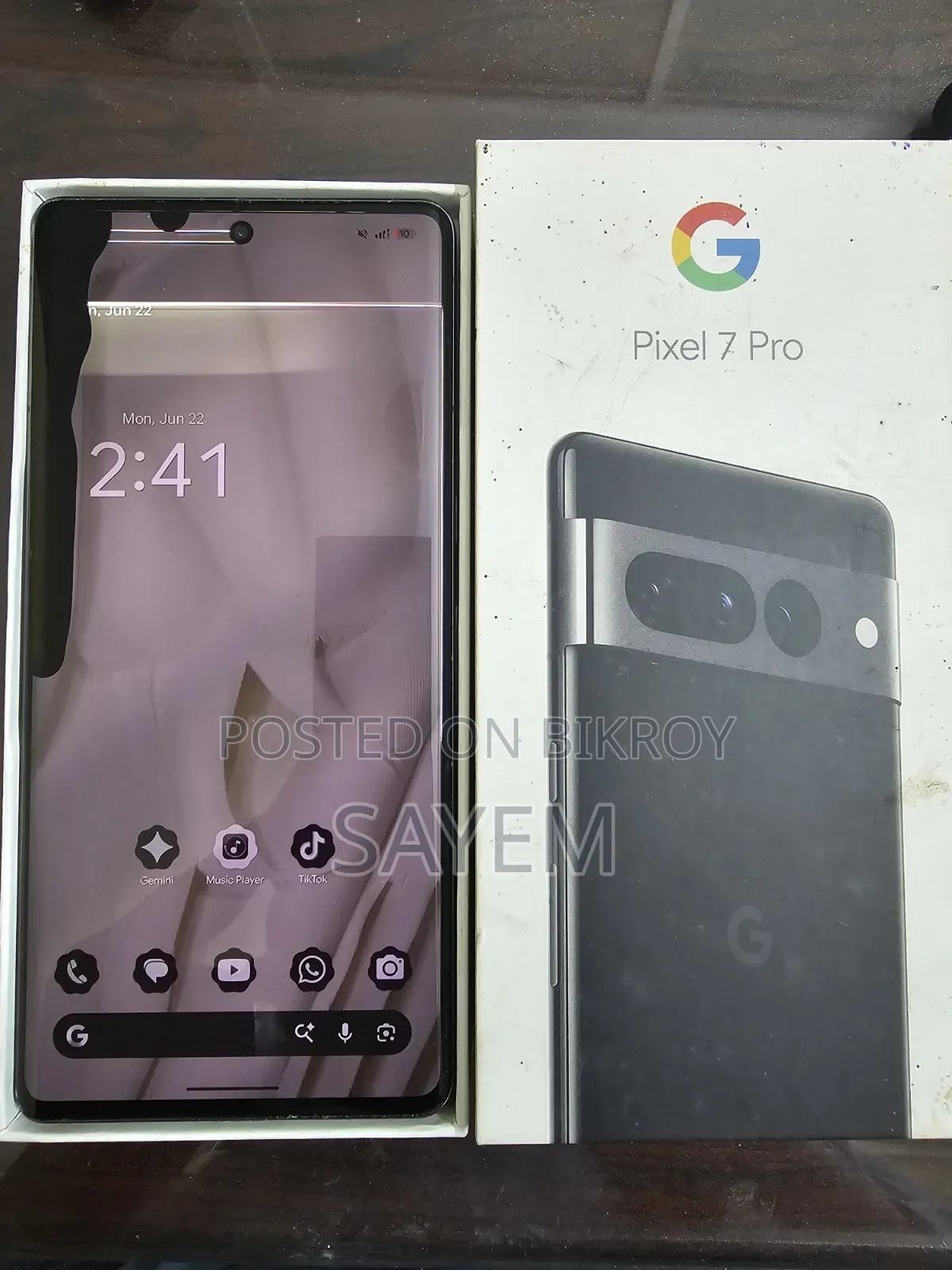 Google Pixel 7 Pro 256 GB Gray