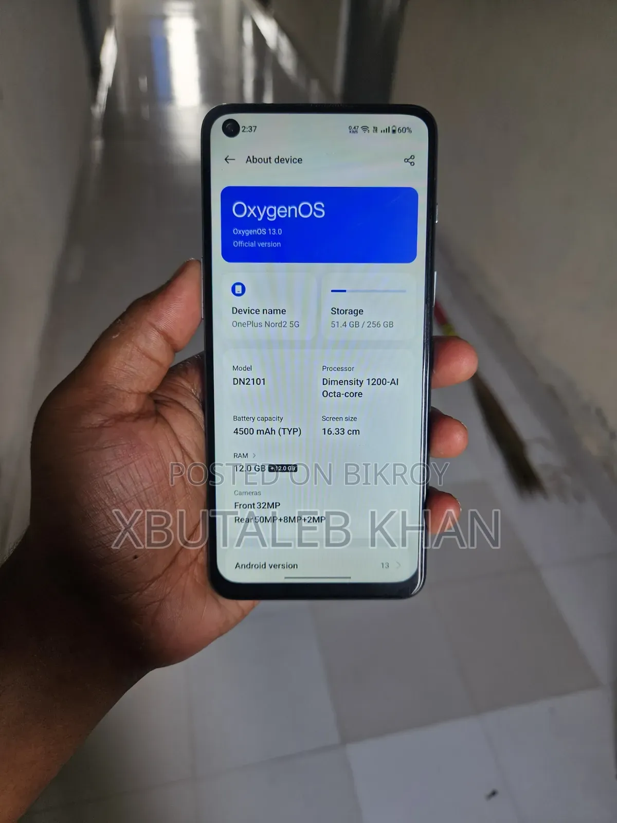 OnePlus Nord 2 5G 256 GB Green