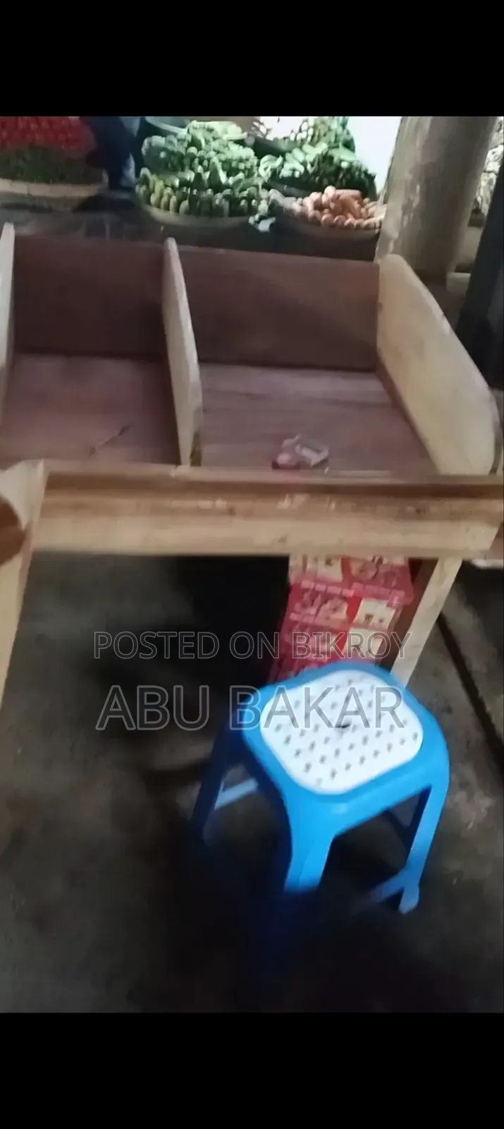 Wholesale shop for rent inside the vegetable market