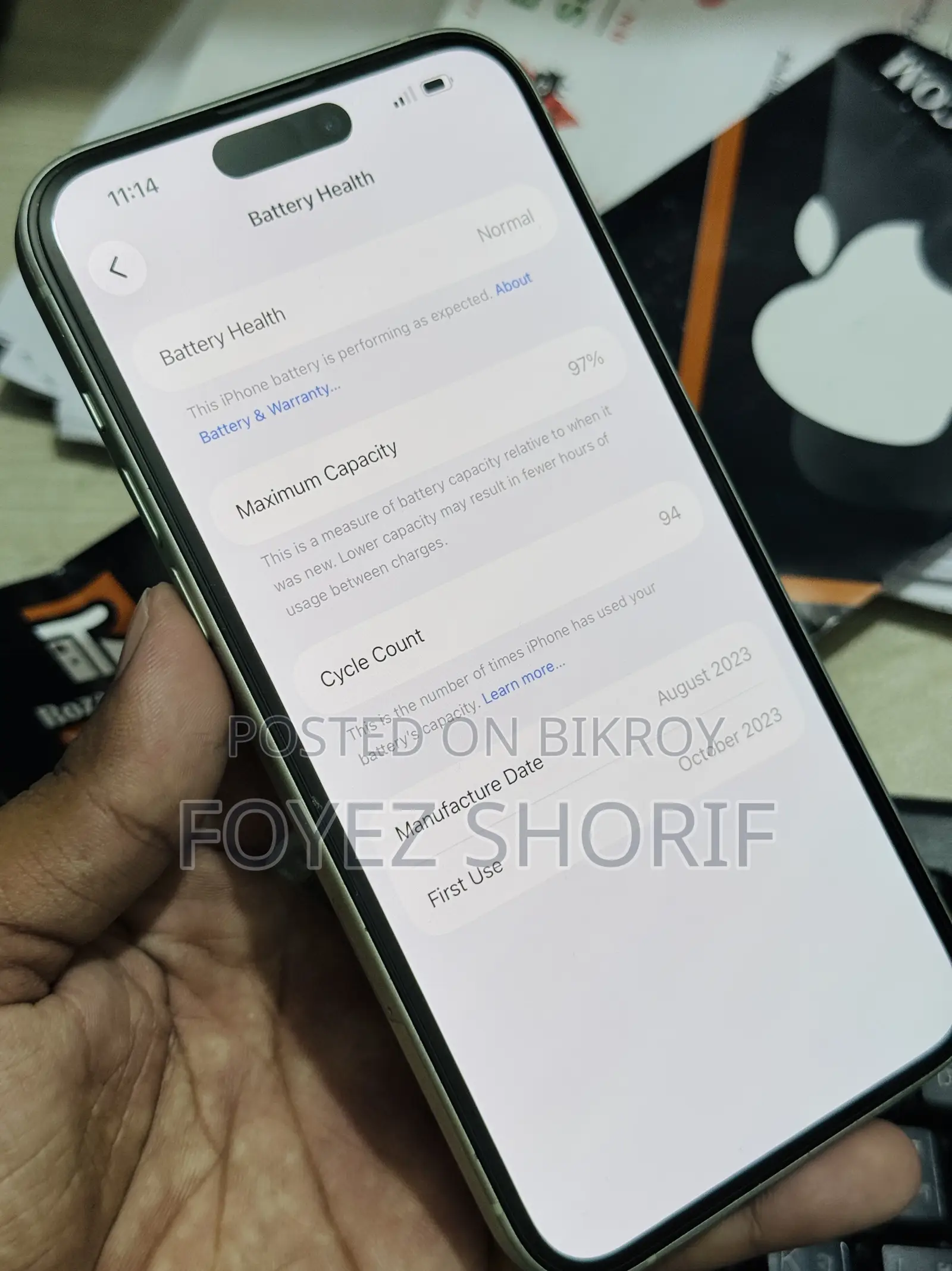 Apple iPhone 15 Plus 128 GB Green