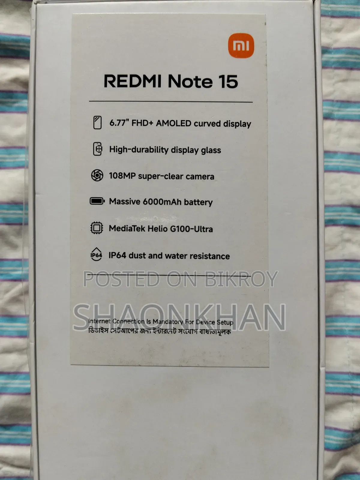 Xiaomi Redmi Note 15 128 GB