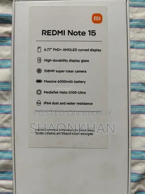 Xiaomi Redmi Note 15 128 GB
