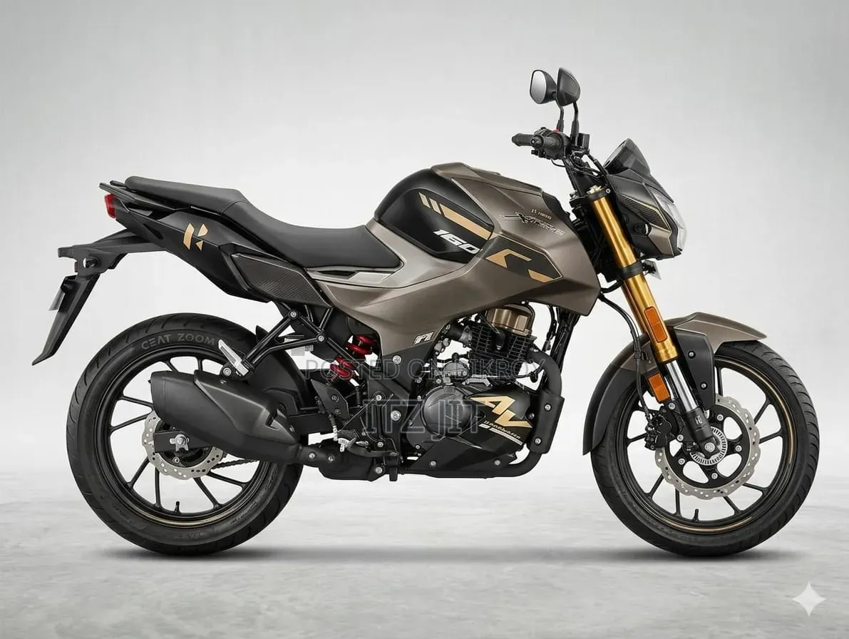 New Hero Xtreme 160R 4V 2025 Black