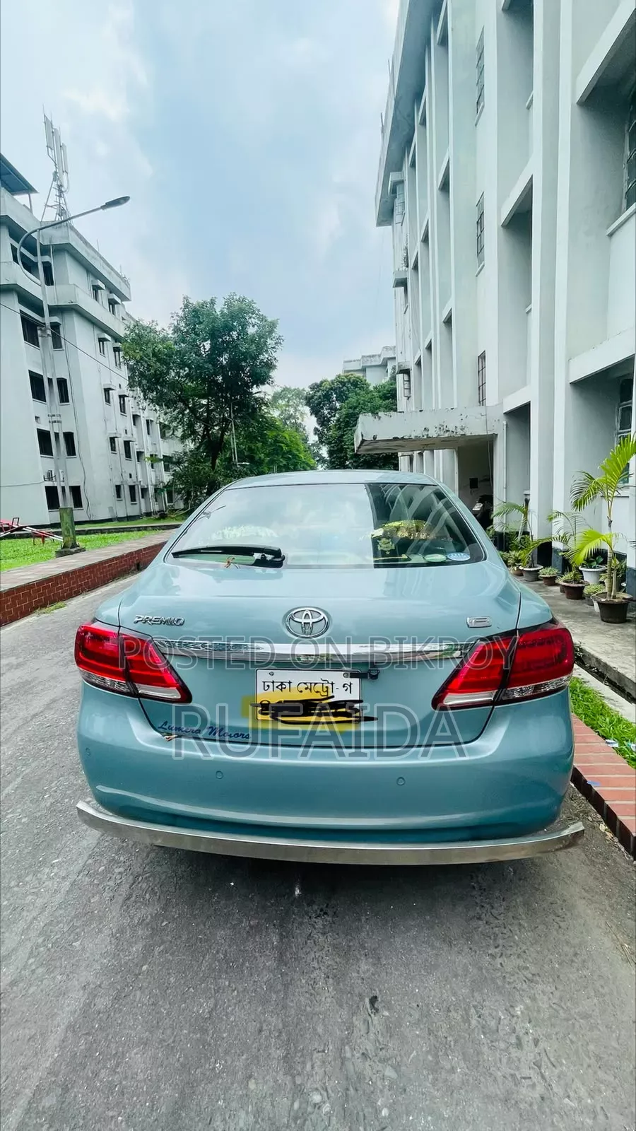 Toyota Premio 2018 Teal