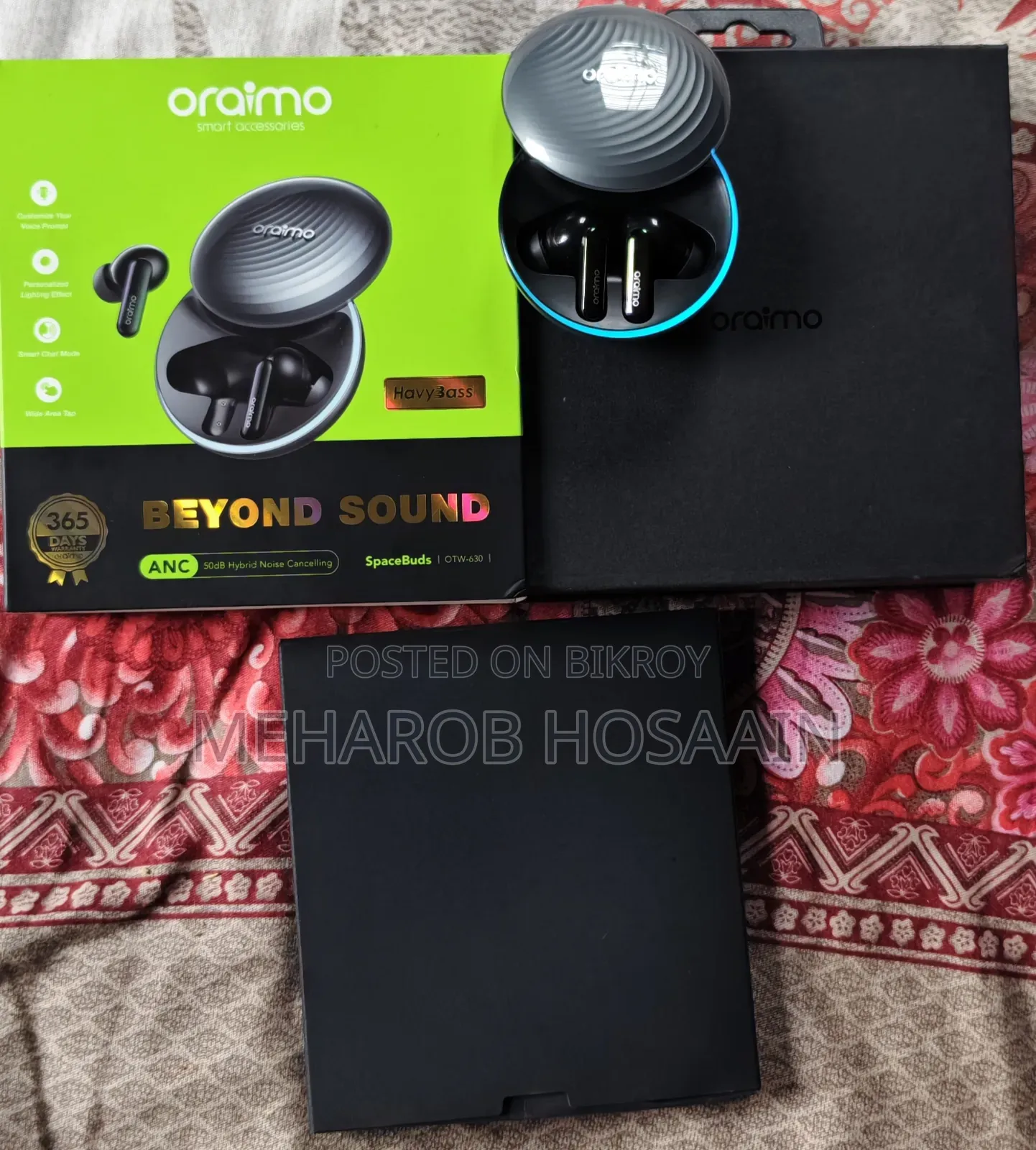 Oraimo Spacebuds (Otw-630) Earbuds (One Month Use)