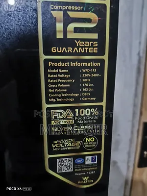 Walton Fridge Model: WFD-1f3